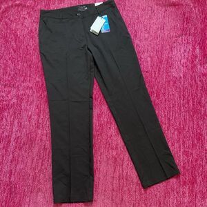 Lesmart Standard Fit Golf Trouser Pants Black Size 10